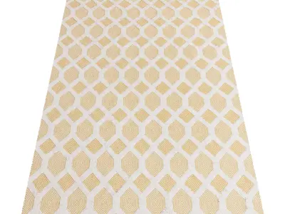 Rug Set 1950 3D model