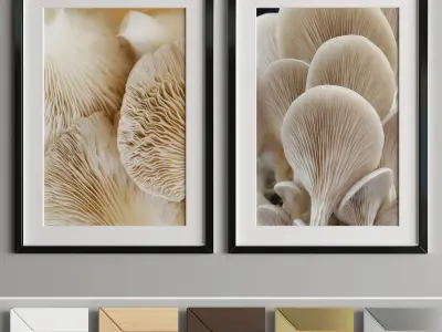 Art Frame A36 Low-poly 3D model