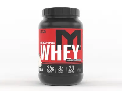 Protein Powder 3D model