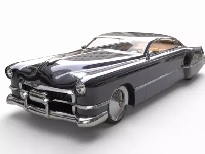 Cadzzila Hot Rod 3D model