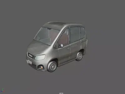 TOON  Car 01 3D model