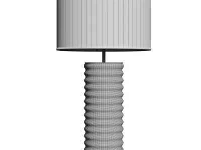 Table lamp Dantone Home Taro maroon 3D model