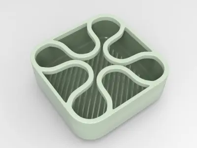 Nugy Cable Box Low-poly 3D model
