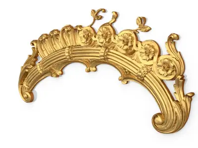 Classic decor ornament 128 3D model