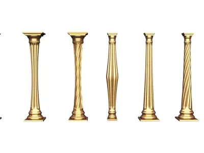 Columne Full Set 3D model