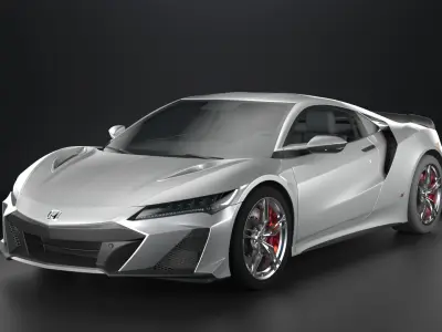 Honda NSX Type S 3D model