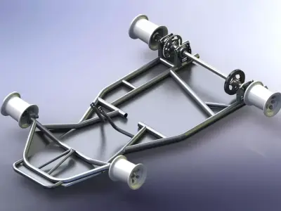 gokart projekt for my son Free 3D model