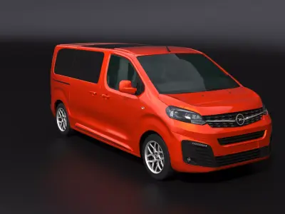 Opel Zafira L2 2021 3D model