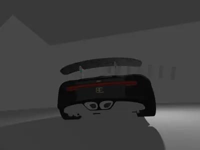 Bugatti Chiron 2017 3D model