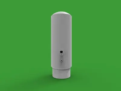 pressure vessel 3D print model