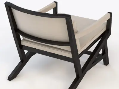 Eric Lounge Armchair 3D model