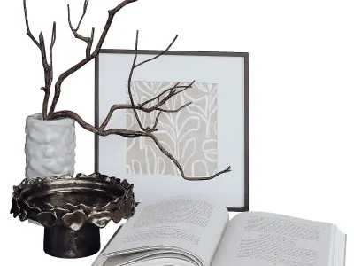 Decorative set 74 3D model