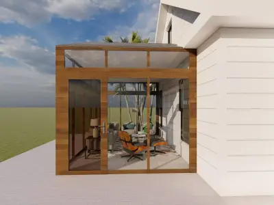 Sun room Design  3D model