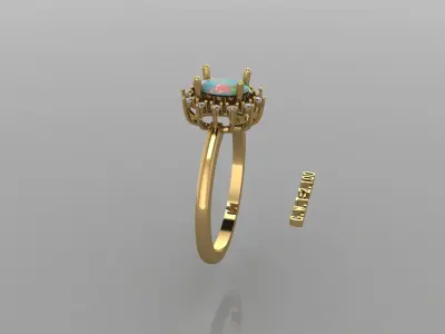 FASION RING 3D model 28