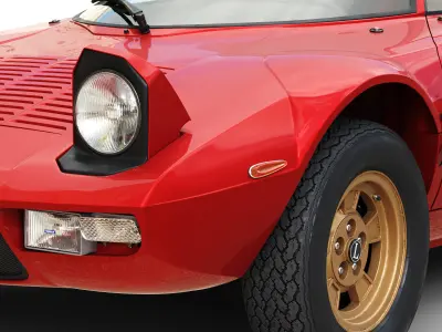 Lancia Stratos HF 1974 3D model