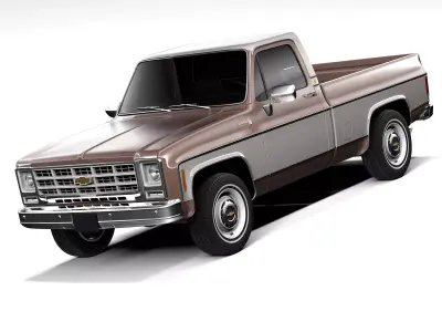 Chevrolet C-10 1979 3D model