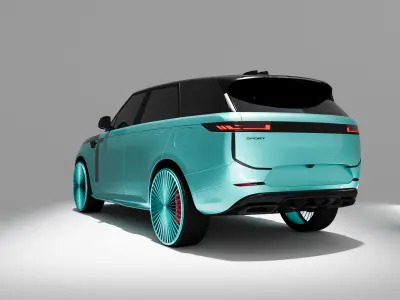 Land Rover Range Rover Sport 2023 luxory 3D model