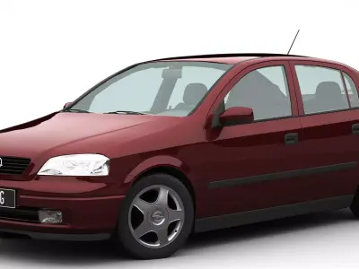 Opel Astra G Hatchback 3D model