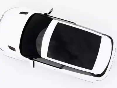 Land Rover Range Rover Evoque Coupe 2015 Low-poly 3D model