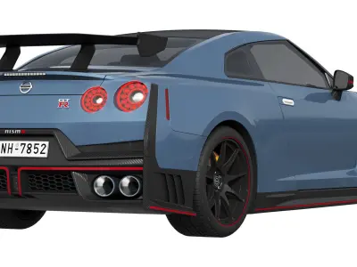Nissan GT-R Nismo 2024 3D model