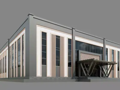 Sport Complex ID068 3D model