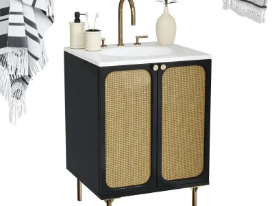 Bathroom interior 3D model