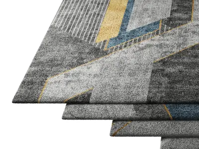 Rug Set 23 3D model