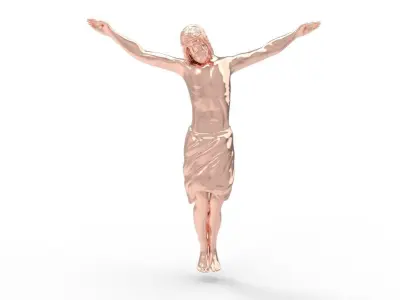 Crucifixion of Jesus Christ 3D print model