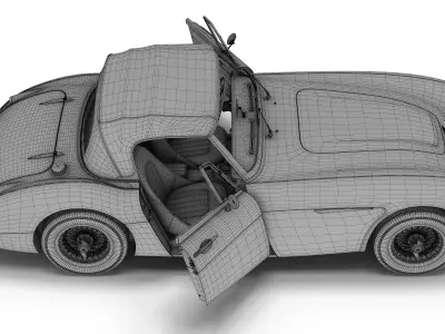 Austin-Healey 3000 MkII 3D model