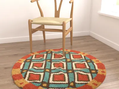 Rugs No 742 Low-poly 3D model