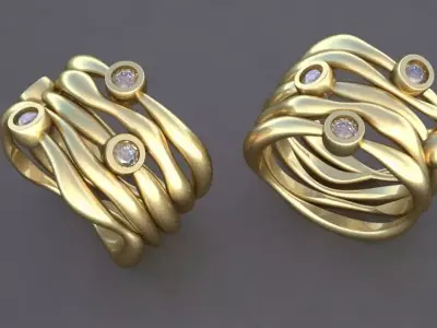 ring 351 3D print model