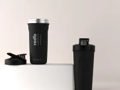 3D Sport Shaker Bottle Model 3D model