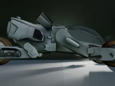 BUJJI CAR-FUTURISTIC VEHICLE 3D model