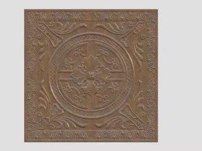 Mandal Frame Art 3D print model