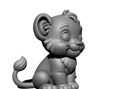 simba 3D print model