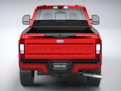F-250 Super Duty Lariat 2022 3D model