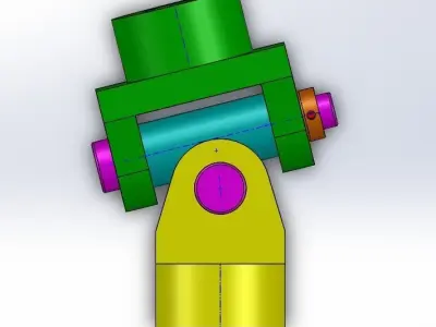 UNIVERSAL JOINT 3D print model