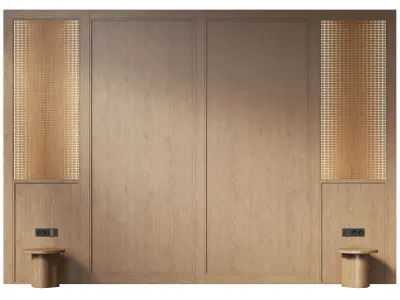 Headboard RJ Easy Design 03 3D model