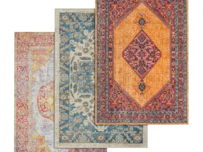Rug Set 1748 3D model