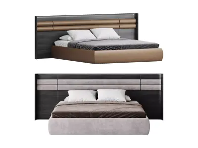 Sunrise Bed 3D model