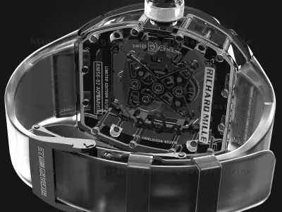 Richard Mille RM 56-02 Sapphire Watch 3D model
