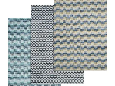 Rug Set 322 3D model