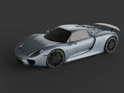 Porsche 918 Spyder 3D model