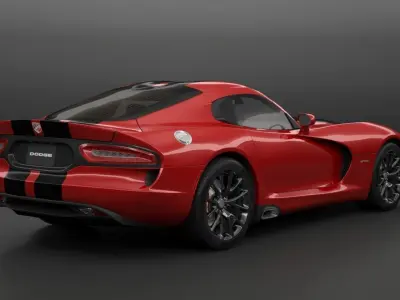 Dodge Viper GTS 3D model