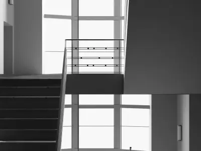 Architectural Staircase 3D model