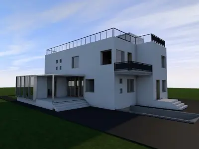 Residential house 3D model