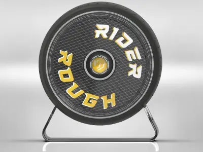 Custom Drift Wheel 3d model 3D model