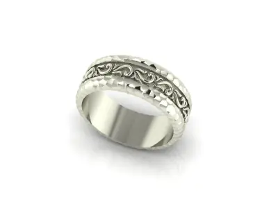 BAND RING 3D print model