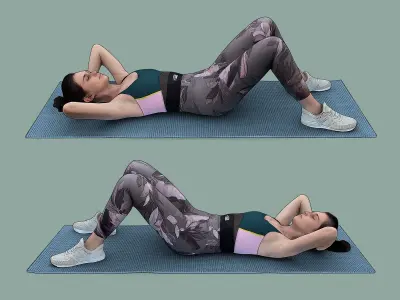 Stylized Fitness Character 3D model