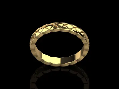  Coco Crush mini ring 15 Size N214 3D print model